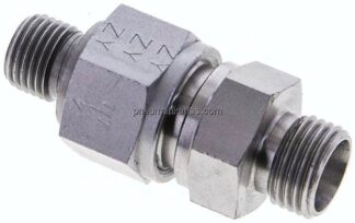 Hydraulik-Rückschlagventil 10 L (M16x1,5)-G 1/4", ohne Mutter & Schneidring, Stahl verzinkt