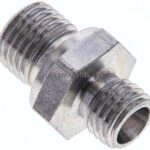 Gerade Schneidringverschr. M 14x1,5-6 L (M12x1,5), ohne Mutter & Schneidring, Stahl verzinkt