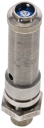 TÜV-Sicherheitsventil G 1/4" (DN8), 19,00 bar, 1.4571
