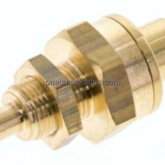 Schott-Kupplungsstecker (NW7,2) 6 (1/4")mm Schlauch, Messing