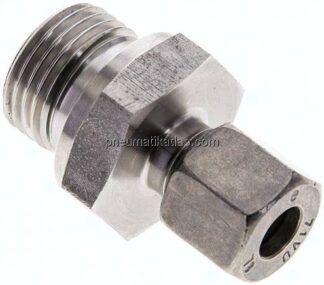 Gerade Schneidringverschr. G 1/2"-8 L (M14x1,5), 1.4571