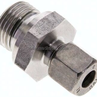Gerade Schneidringverschr. G 1/2"-8 L (M14x1,5), 1.4571
