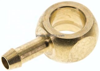 Ringstück für L-Gewindetülle G 1/4"-6 (1/4")mm, Messing
