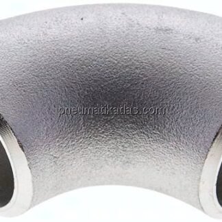 Rohrbogen Typ3, 33,7x3,2mm, 1.4541, nahtlos, EN 10253 Typ A (DIN 2605)