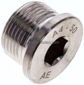 Verschlussstopfen Innenskt. G 3/4", V4A