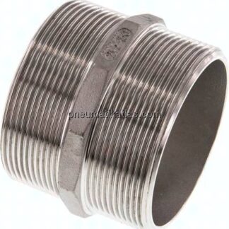 Doppelnippel G 2-1/2"-G 2-1/2", 1.4408