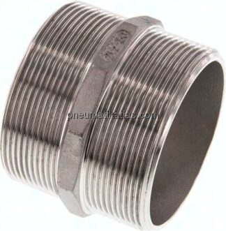 Doppelnippel G 2-1/2"-G 2-1/2", 1.4408