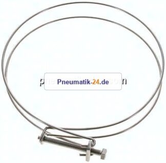Drahtschlauchschelle 163 - 170mm, 1.4301