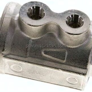 VIP-Sperrventil, Feder-schließend, G 3/8", Messing