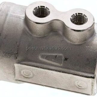 VIP-Sperrventil, Feder-schließend, G 1/2", Messing