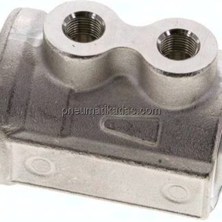 VIP-Sperrventil, Feder-öffnend, G 3/8", Messing