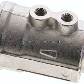 VIP-Sperrventil, Feder-öffnend, G 3/4", Messing