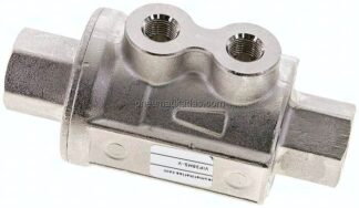VIP-Sperrventil, doppeltwirkend, FKM-Dichtung, G 3/8", Messing