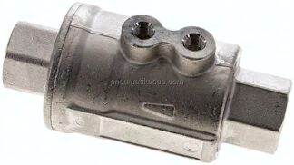 VIP-Sperrventil, doppeltwirkend, FKM-Dichtung, G 3/4", Messing