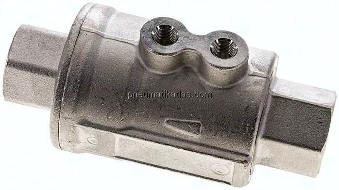 VIP-Sperrventil, doppeltwirkend, FKM-Dichtung, G 3/4", Messing