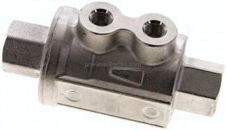 VIP-Sperrventil, Feder-schließend, FKM-Dichtung, G 3/8", Messing