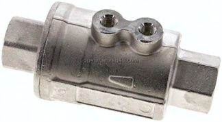 VIP-Sperrventil, Feder-schließend, FKM-Dichtung, G 3/4", Messing