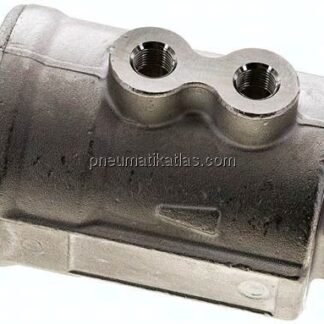 VIP-Sperrventil, Feder-öffnend, FKM-Dichtung, G 3/4", Messing