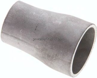 Reduzierstück 26,9x2,0mm - 21,3x2,0mm, 1.4571 geschweißt