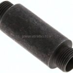 Schott-Anschweißverschraubung 12 L (M18x1,5), ohne Mutter & Schneidring, Stahl phosphatiert