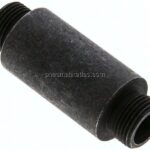 Schott-Anschweißverschraubung 12 S (M20x1,5), ohne Mutter & Schneidring, Stahl phosphatiert