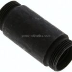 Schott-Anschweißverschraubung 28 L (M36x2), ohne Mutter & Schneidring, Stahl phosphatiert