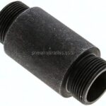 Schott-Anschweißverschraubung 25 S (M36x2), ohne Mutter & Schneidring, Stahl phosphatiert