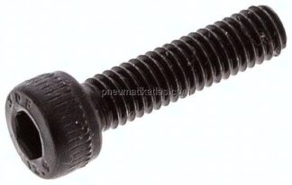 Zylinderschraube DIN 912, M 4x16, Stahl 12.9 blank (schwarz)