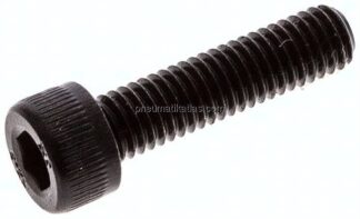 Zylinderschraube DIN 912, M 5x20, Stahl 12.9 blank (schwarz)