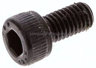 Zylinderschraube DIN 912, M 5x10, Stahl 12.9 blank (schwarz)