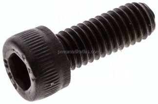Zylinderschraube DIN 912, M 6x16, Stahl 12.9 blank (schwarz)