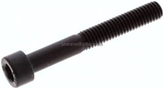 Zylinderschraube DIN 912, M 6x45, Stahl 12.9 blank (schwarz)