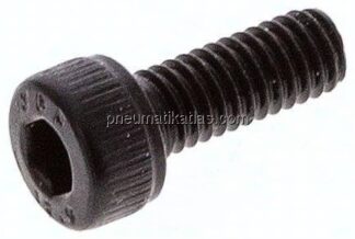 Zylinderschraube DIN 912, M 4x10, Stahl 12.9 blank (schwarz)