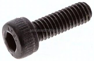 Zylinderschraube DIN 912, M 4x12, Stahl 12.9 blank (schwarz)