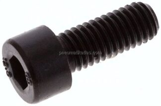Zylinderschraube DIN 912, M 8x20, Stahl 12.9 blank (schwarz)