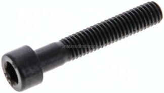 Zylinderschraube DIN 912, M 6x35, Stahl 12.9 blank (schwarz)