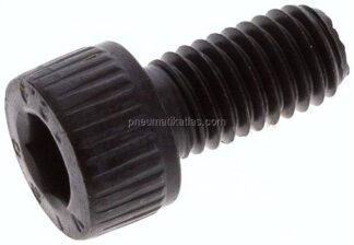 Zylinderschraube DIN 912, M 8x16, Stahl 12.9 blank (schwarz)