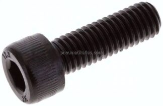 Zylinderschraube DIN 912, M 8x25, Stahl 12.9 blank (schwarz)