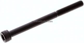 Zylinderschraube DIN 912, M 6x75, Stahl 12.9 blank (schwarz)