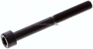 Zylinderschraube DIN 912, M 6x55, Stahl 12.9 blank (schwarz)