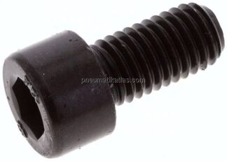 Zylinderschraube DIN 912, M 10x20, Stahl 12.9 blank (schwarz)