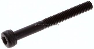 Zylinderschraube DIN 912, M 4x35, Stahl 12.9 blank (schwarz)