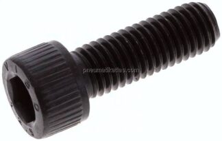 Zylinderschraube DIN 912, M 10x30, Stahl 12.9 blank (schwarz)