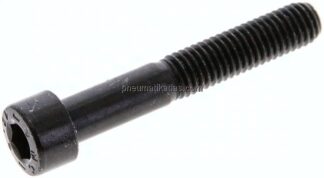 Zylinderschraube DIN 912, M 8x50, Stahl 12.9 blank (schwarz)