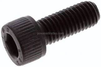 Zylinderschraube DIN 912, M 10x25, Stahl 12.9 blank (schwarz)