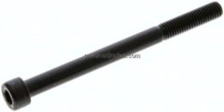 Zylinderschraube DIN 912, M 8x100, Stahl 12.9 blank (schwarz)