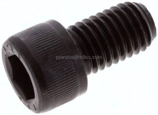 Zylinderschraube DIN 912, M 12x20, Stahl 12.9 blank (schwarz)