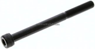 Zylinderschraube DIN 912, M 8x90, Stahl 12.9 blank (schwarz)