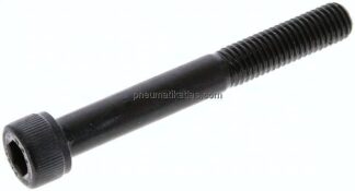 Zylinderschraube DIN 912, M 10x80, Stahl 12.9 blank (schwarz)