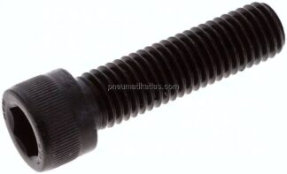 Zylinderschraube DIN 912, M 12x45, Stahl 12.9 blank (schwarz)